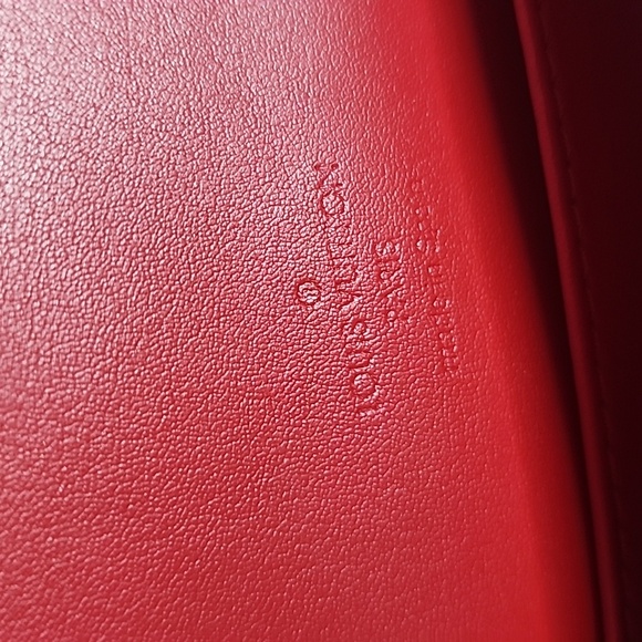 Louis Vuitton Red Vernis Shoulder Strap Vachetta Adjustable Bag Purse Clutch - Picture 13 of 13